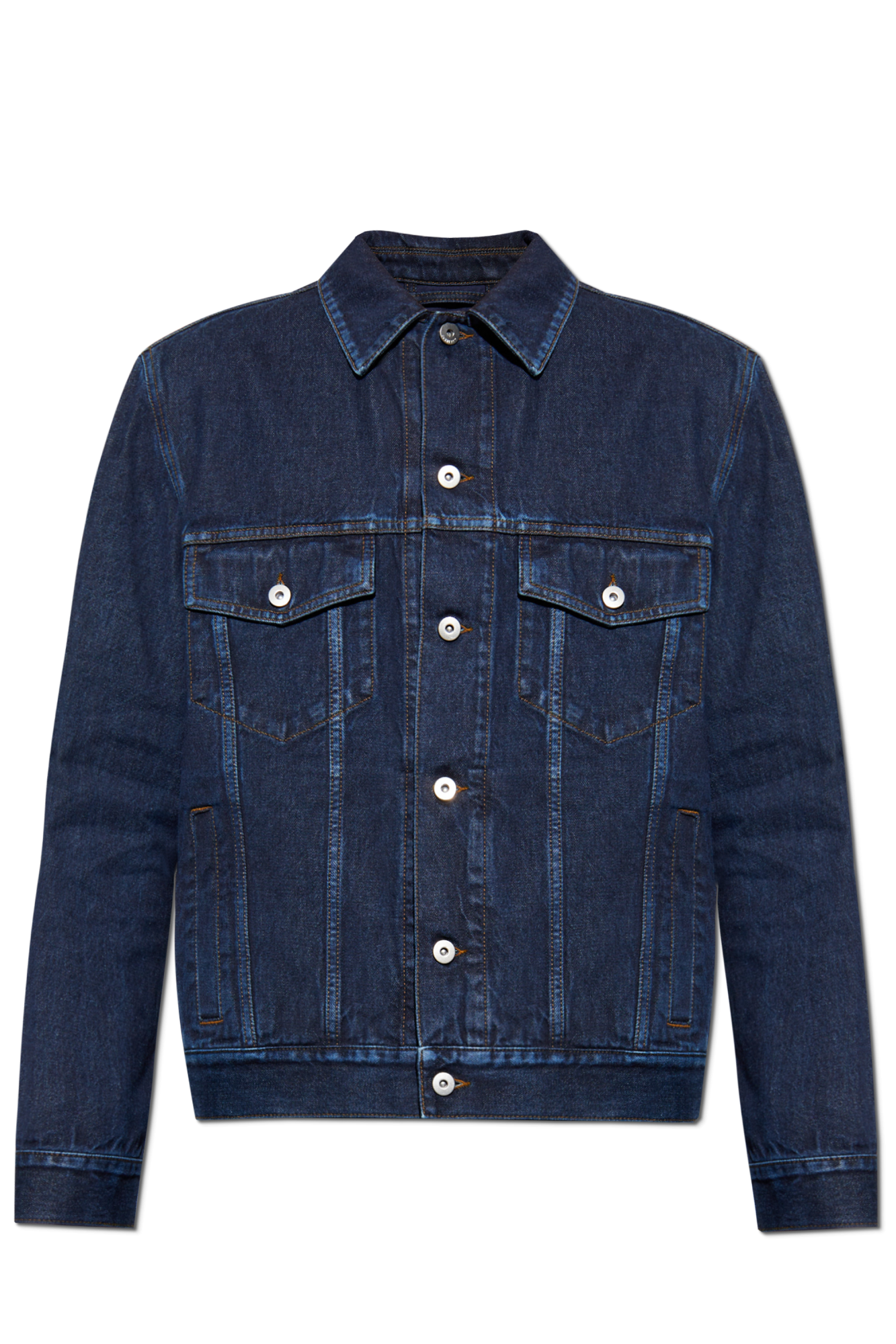 Navy blue Denim jacket Burberry - Vitkac Italy
